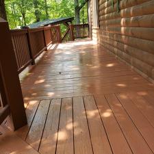 Deck Staining in Blue Ridge, GA 1